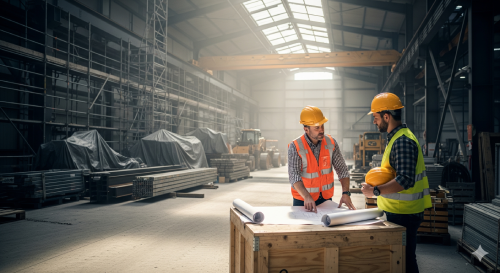 Gerenciamento de obras em galpões industriais